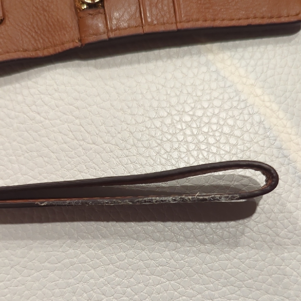 Aimee Kestenberg Brown Leather Clutch - Picture 6 of 7